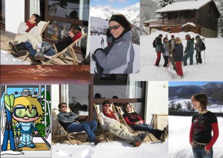 la dure vie des skieurs...zzzzz